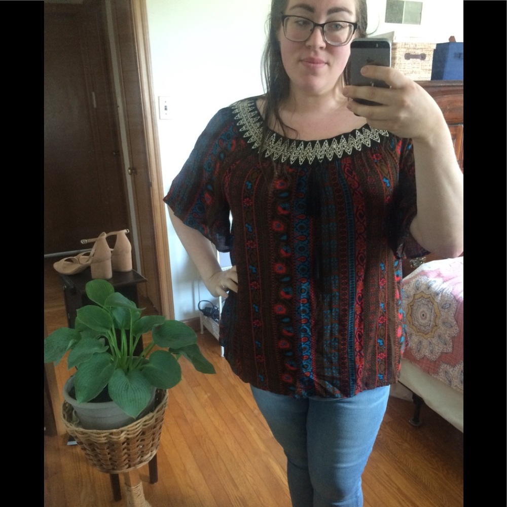 Off the Should Plus Size Top